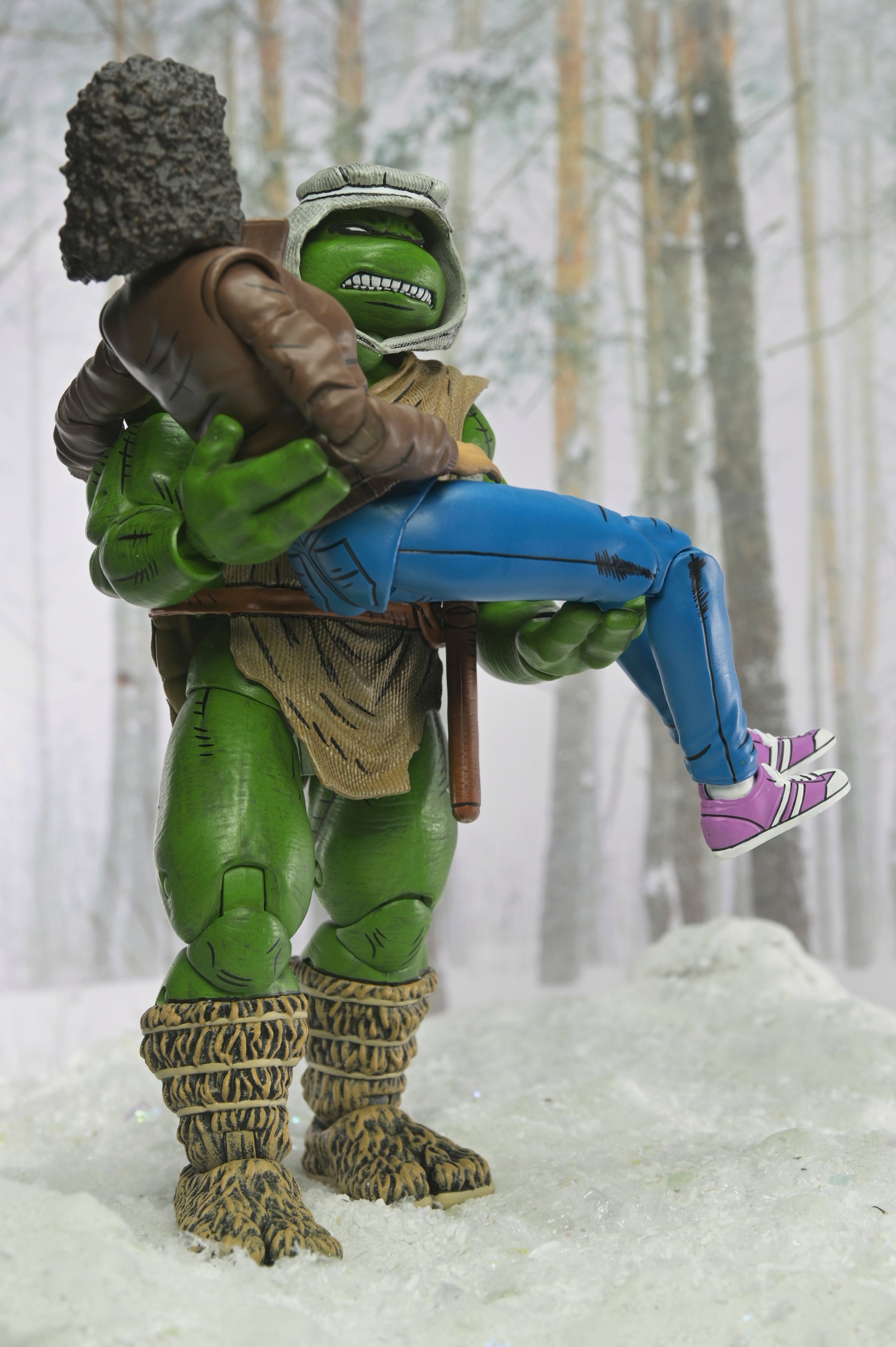 Teenage Mutant Ninja Turtles (Mirage Comics) - Hunter Leonardo 7" Scale Action Figure - NECA on Haulathon.com