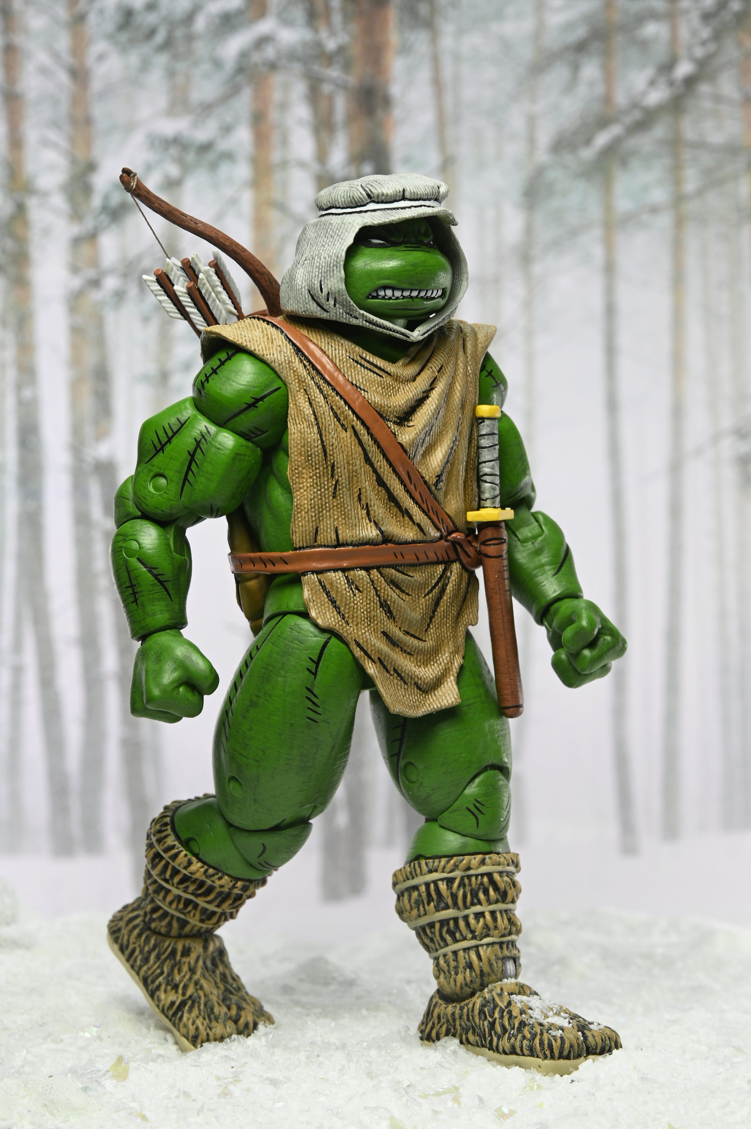 Teenage Mutant Ninja Turtles (Mirage Comics) - Hunter Leonardo 7" Scale Action Figure - NECA on Haulathon.com