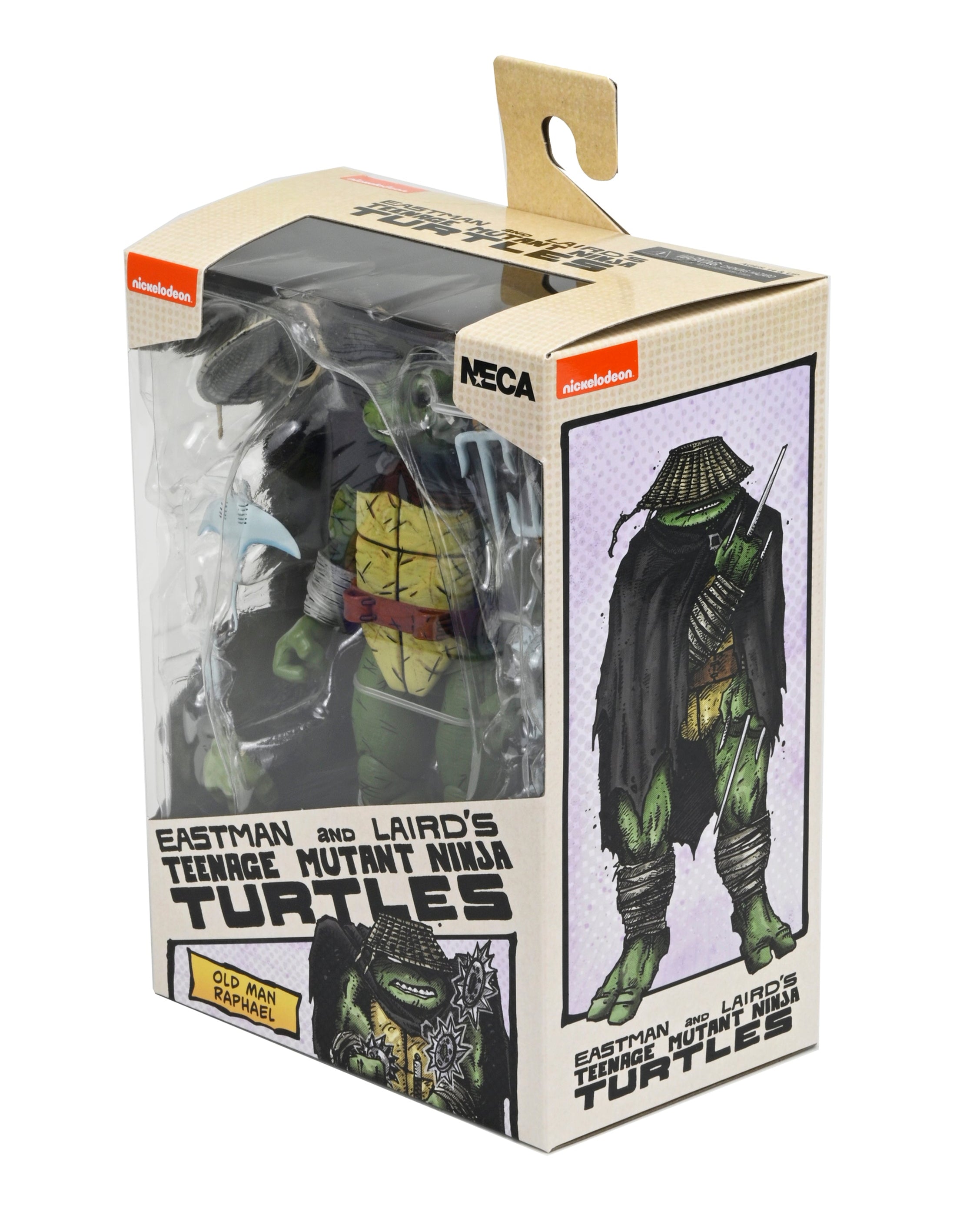 Teenage Mutant Ninja Turtles (Mirage Comics) - Old Man Raphael 7" Scale Action Figure - NECA on Haulathon.com