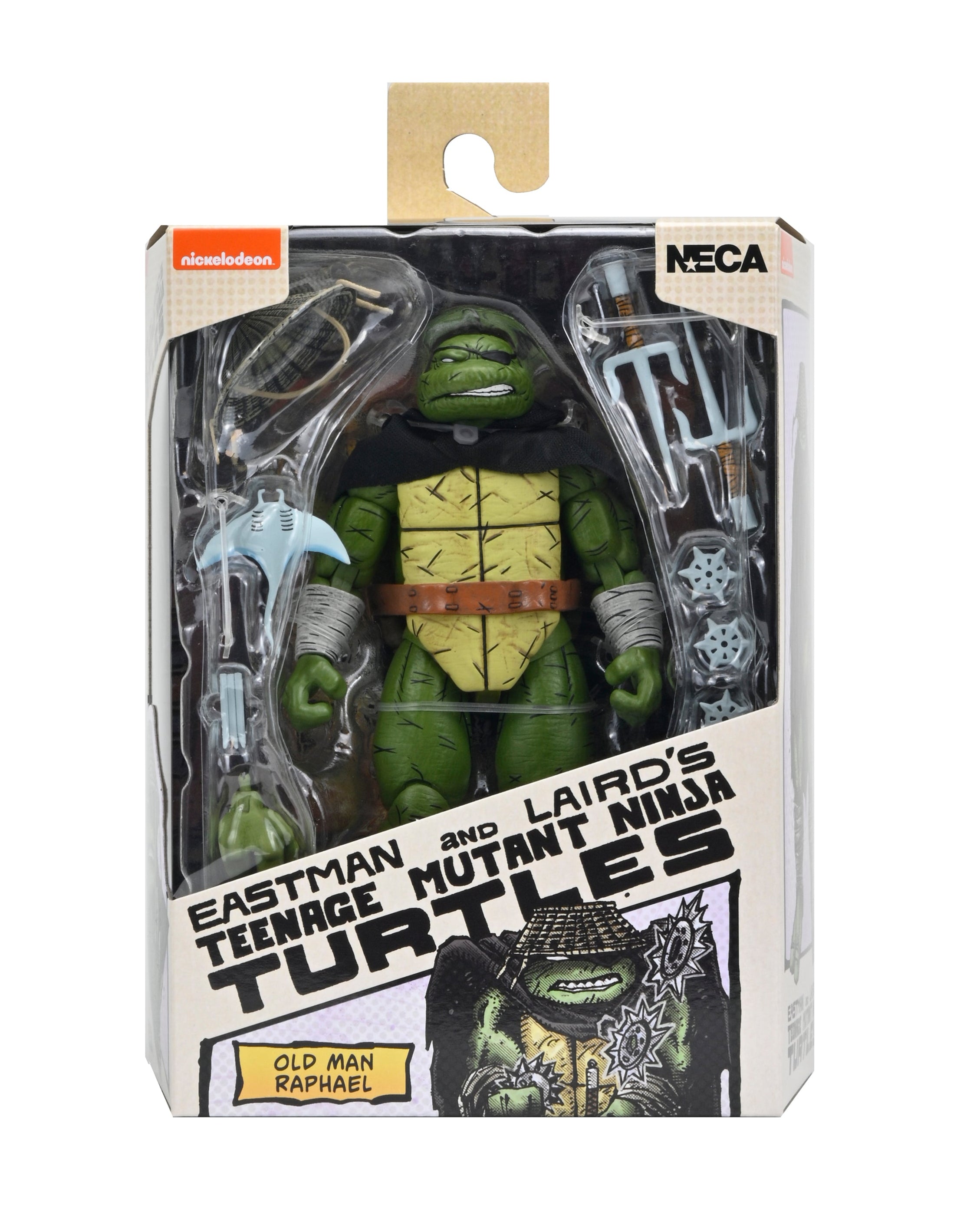 Teenage Mutant Ninja Turtles (Mirage Comics) - Old Man Raphael 7" Scale Action Figure - NECA on Haulathon.com