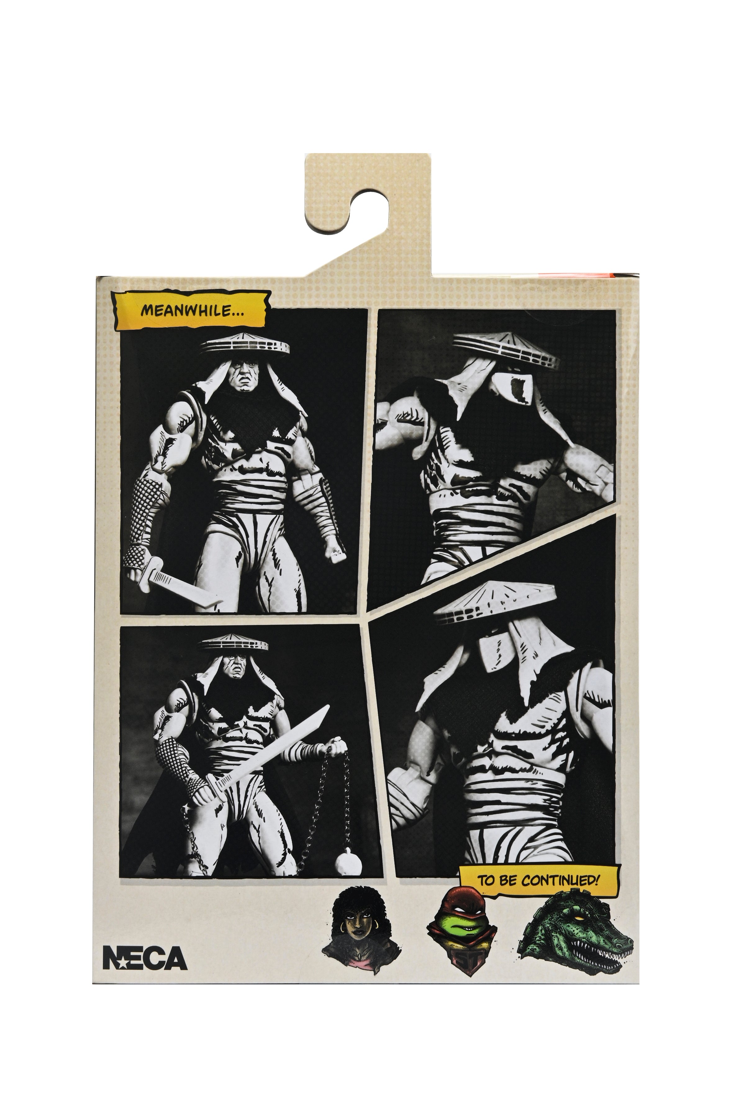 Teenage Mutant Ninja Turtles (Mirage Comics) - Black & White Foot Assassin 7" Scale Action Figure - NECA on Haulathon.com