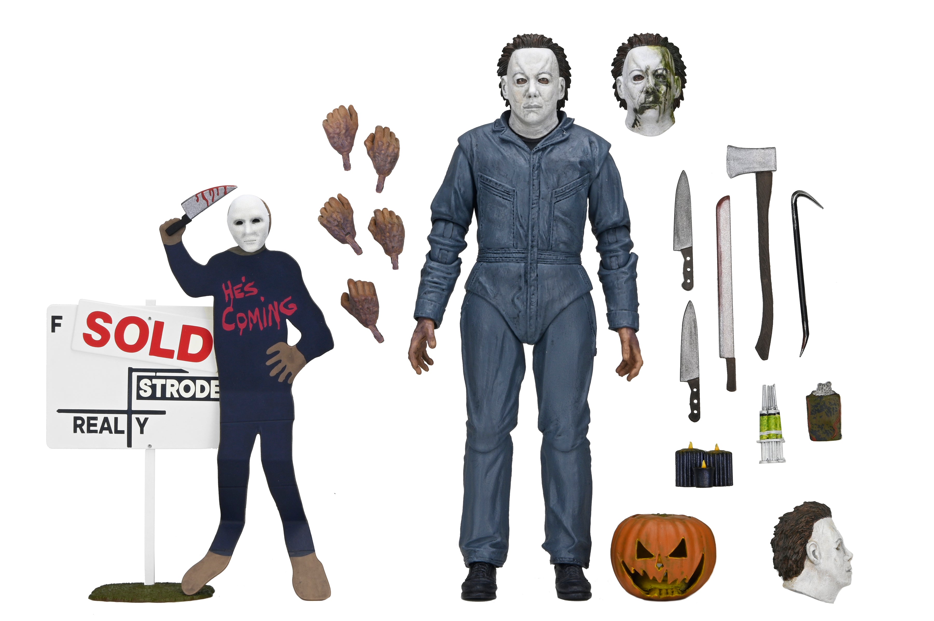 Halloween: The Curse of Michael Myers - Ultimate Michael Myers 7" Scale Action Figure - NECA on Haulathon.com
