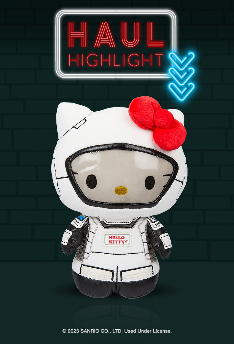 Haulathon Week 1 Drop - Sanrio - Hello Kitty White Astronaut 13" Plush from Kidrobot