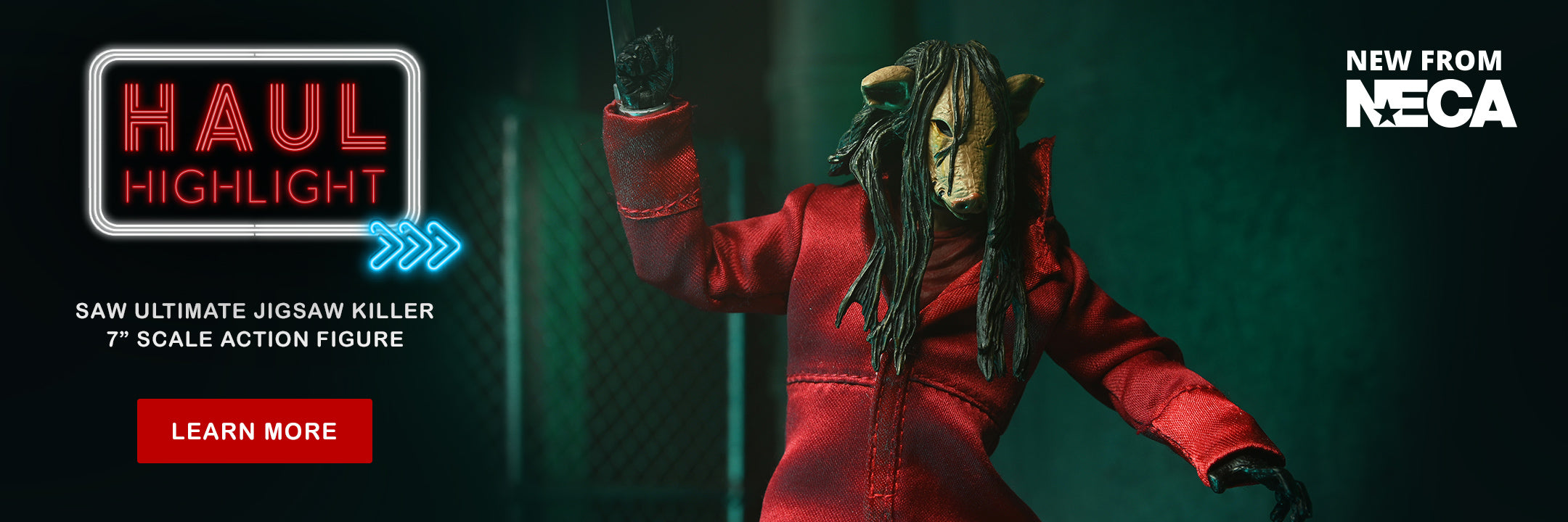 Haulathon 2024 Week 2 Drop - Saw - Ultimate Jigsaw Killer (Red Robe) 7" Scale Action Figure from NECA