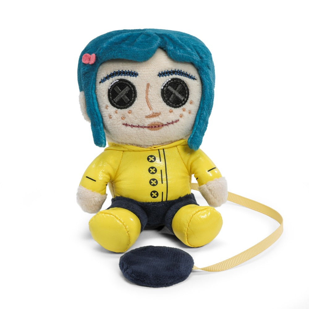 Coraline with Button Eyes Phunny Shoulder Plush - Kidrobot