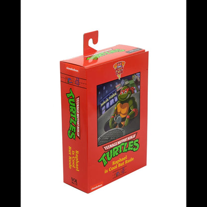 Teenage Mutant Ninja Turtles (Cartoon) - Ultimate Raphael (VHS) 7&quot; Scale Action Figure - NECA