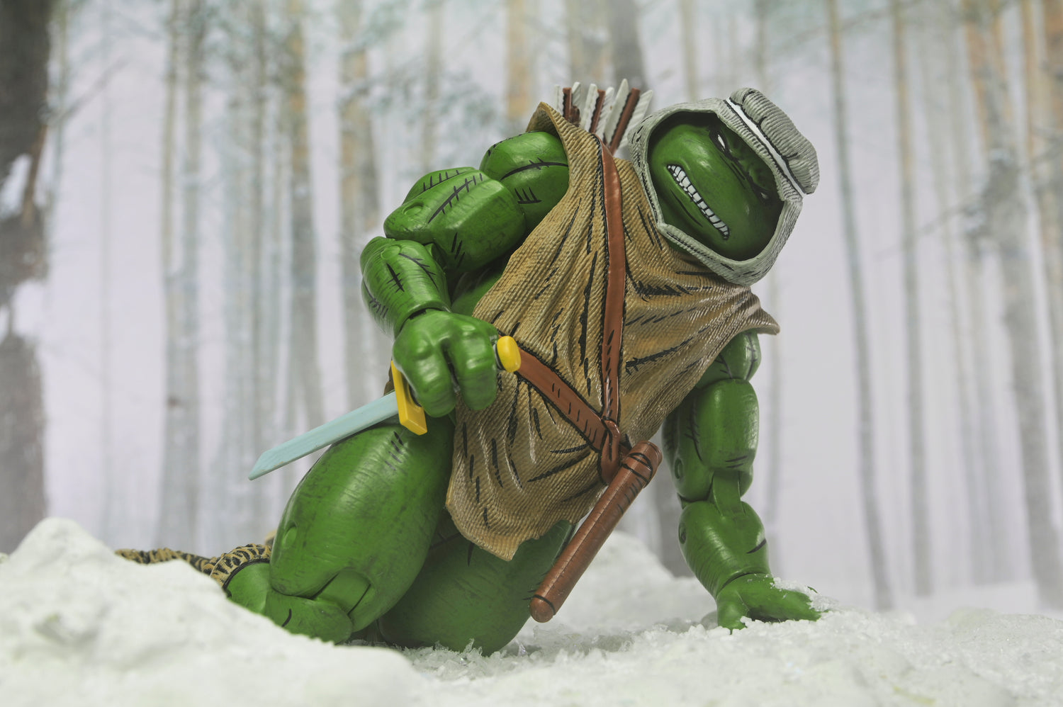 Teenage Mutant Ninja Turtles (Mirage Comics) - Hunter Leonardo 7&quot; Scale Action Figure - NECA on Haulathon.com