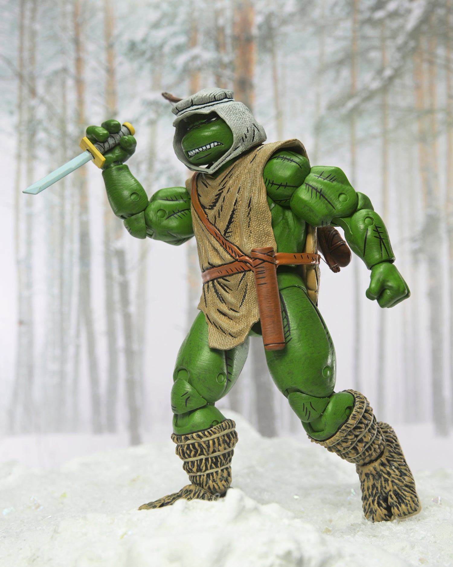 Teenage Mutant Ninja Turtles (Mirage Comics) - Hunter Leonardo 7&quot; Scale Action Figure - NECA on Haulathon.com