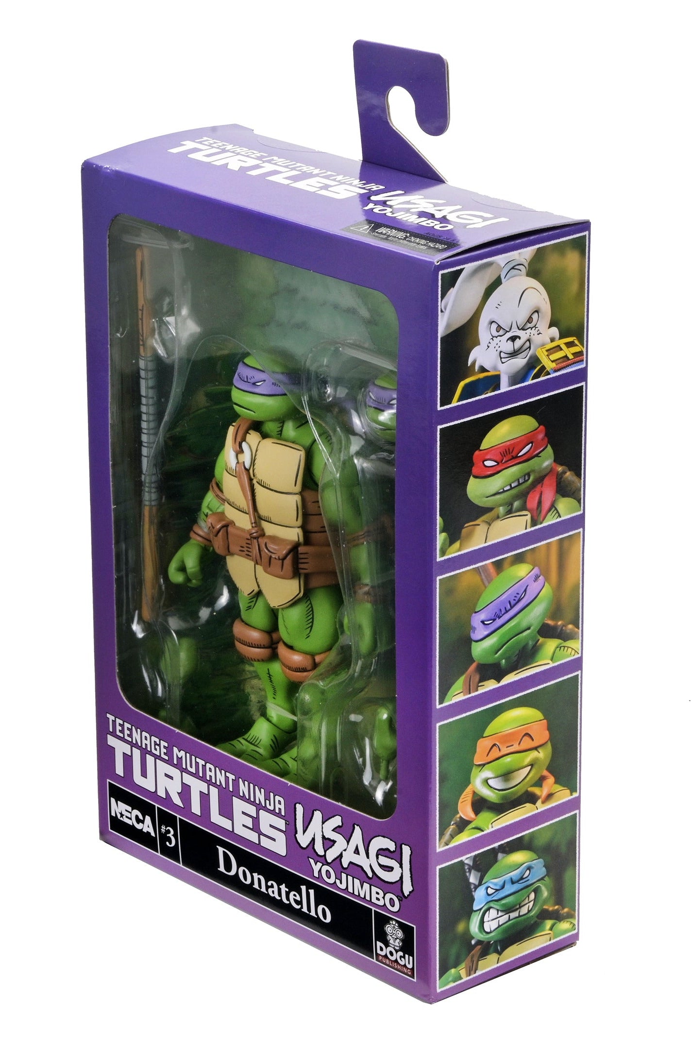 Teenage Mutant Ninja Turtles x Usagi Yojimbo - Ultimate 7” Scale Action Figure Bundle (Usagi, Leonardo, Donatello, Raphael &amp; Michelangelo)
