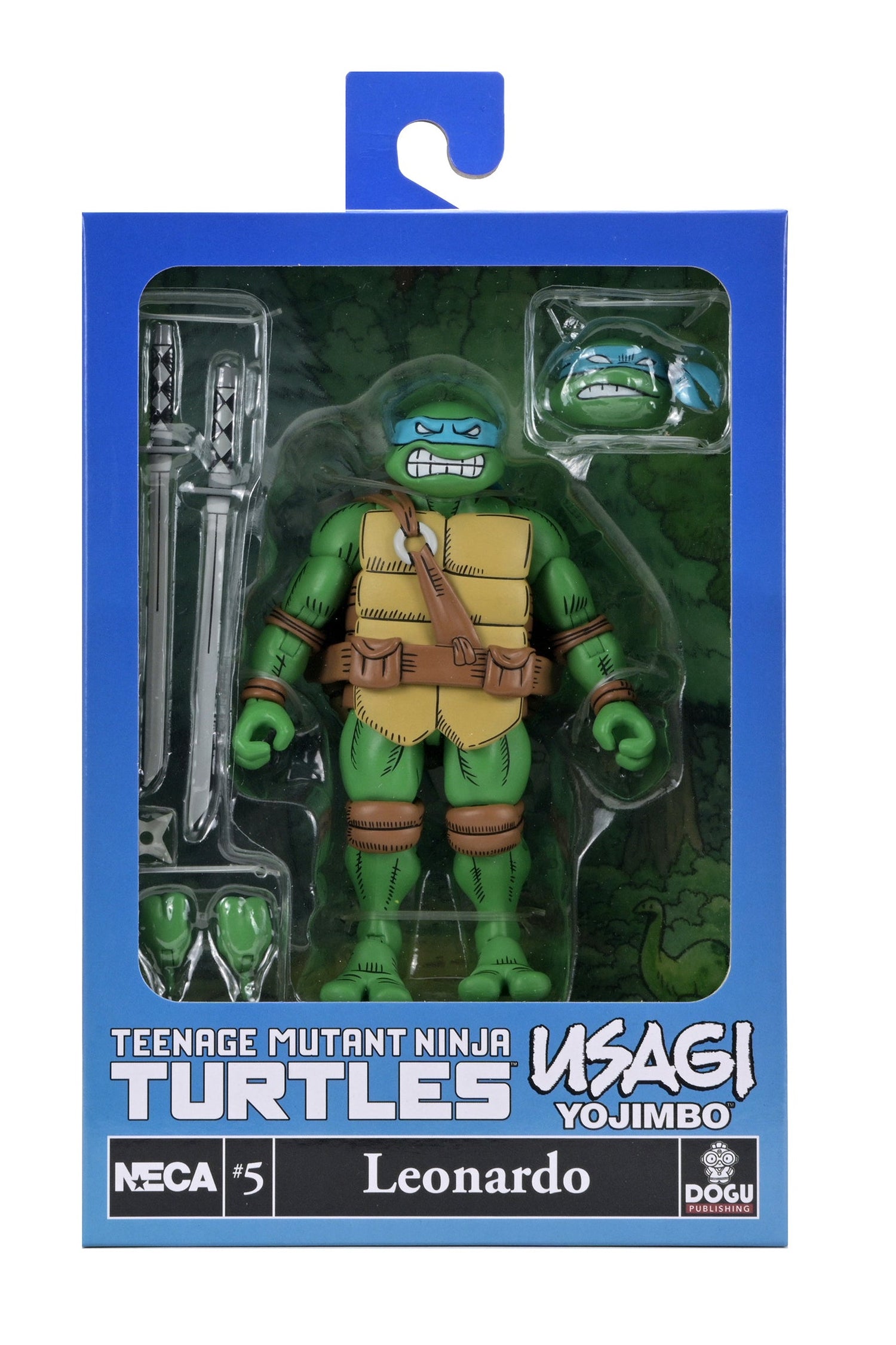 Teenage Mutant Ninja Turtles x Usagi Yojimbo - Ultimate 7” Scale Action Figure Bundle (Usagi, Leonardo, Donatello, Raphael &amp; Michelangelo)