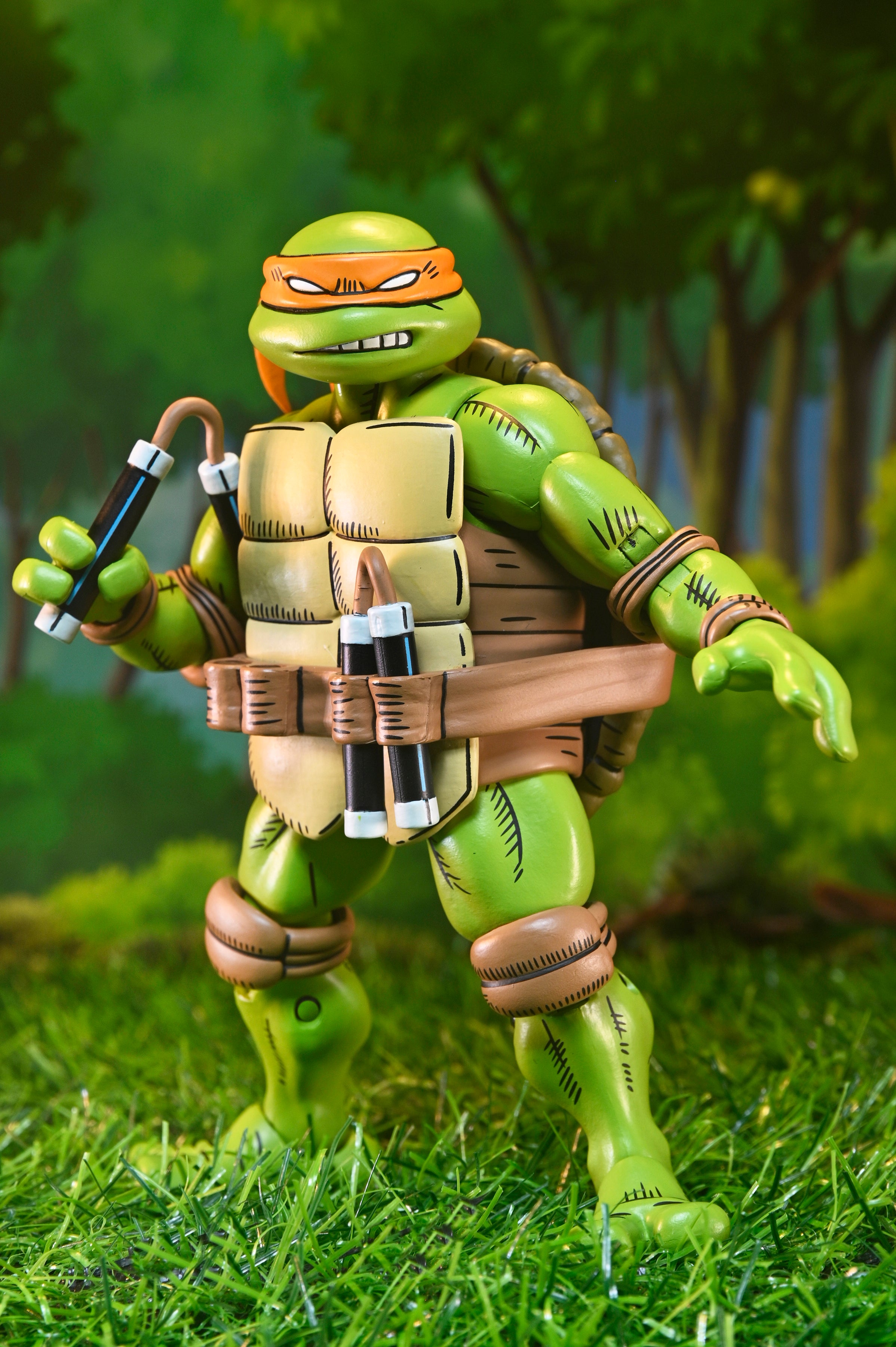 Teenage Mutant Ninja Turtles x Usagi Yojimbo - Ultimate 7” Scale Action Figure Bundle (Usagi, Leonardo, Donatello, Raphael &amp; Michelangelo)