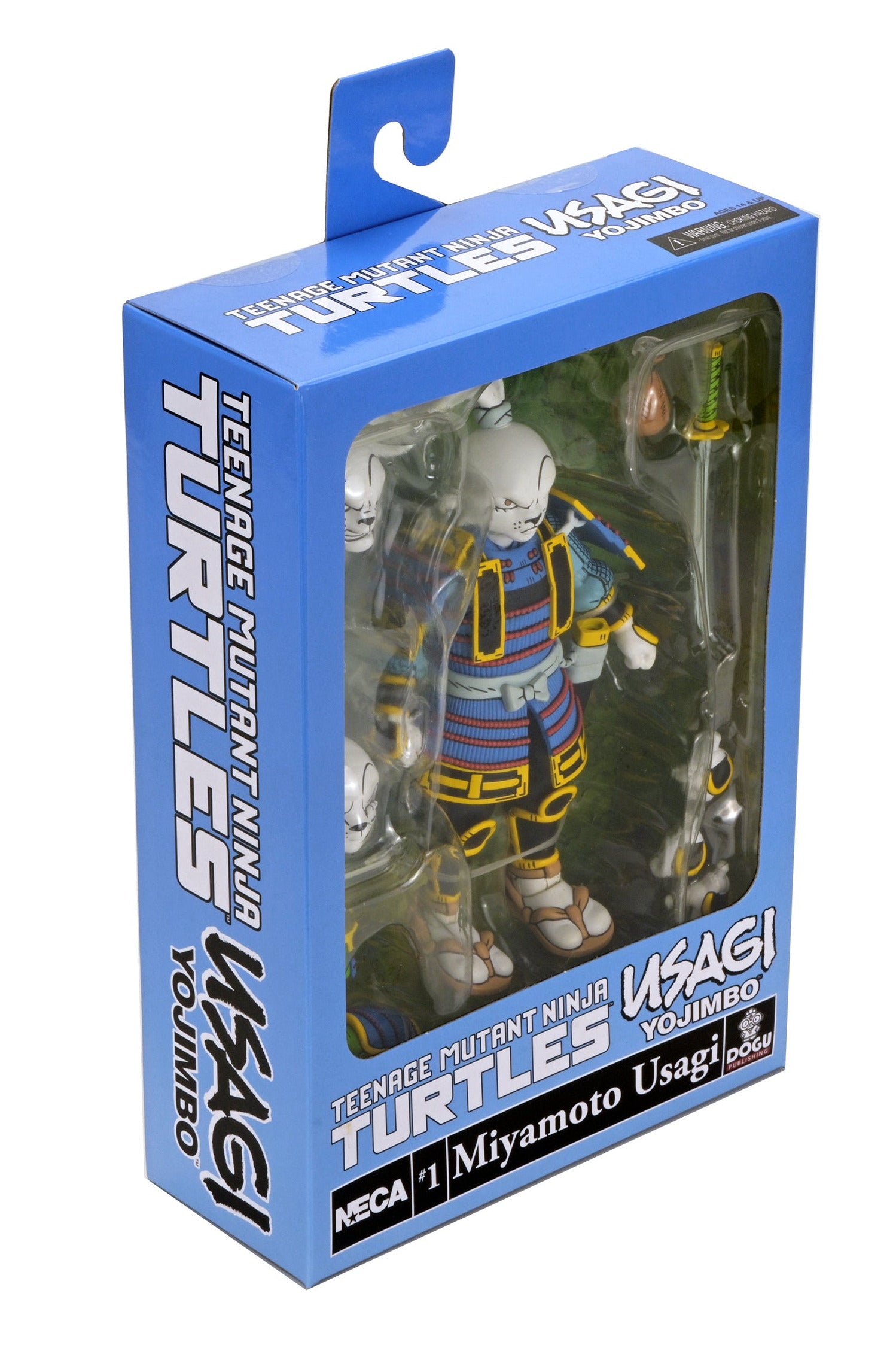 Teenage Mutant Ninja Turtles x Usagi Yojimbo - Ultimate 7” Scale Action Figure Bundle (Usagi, Leonardo, Donatello, Raphael &amp; Michelangelo)