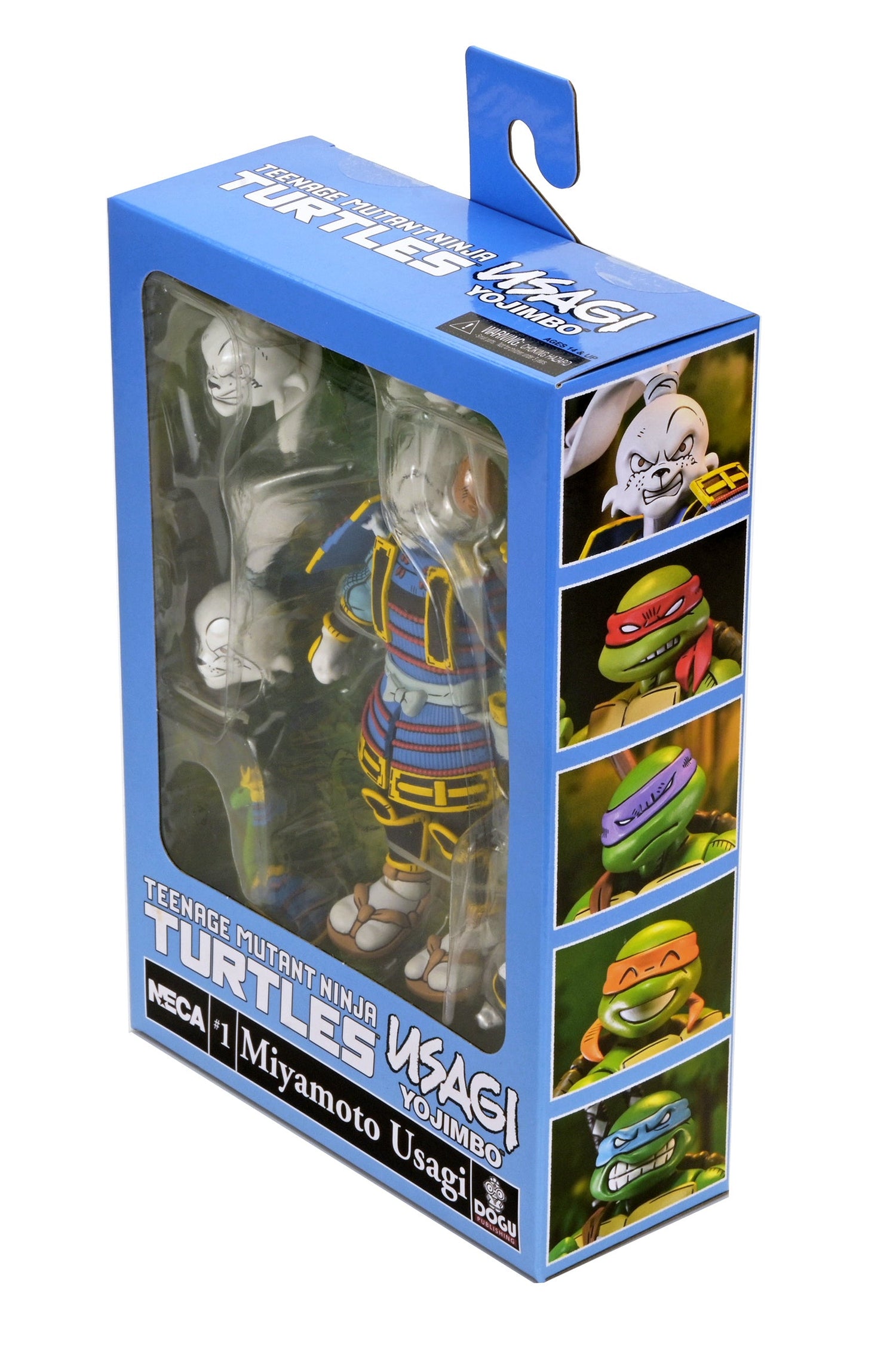 Teenage Mutant Ninja Turtles x Usagi Yojimbo - Ultimate 7” Scale Action Figure Bundle (Usagi, Leonardo, Donatello, Raphael &amp; Michelangelo)