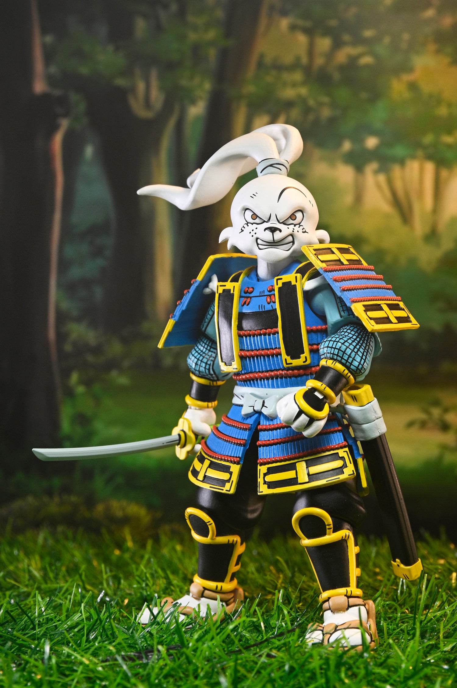 Teenage Mutant Ninja Turtles x Usagi Yojimbo - Ultimate 7” Scale Action Figure Bundle (Usagi, Leonardo, Donatello, Raphael &amp; Michelangelo)