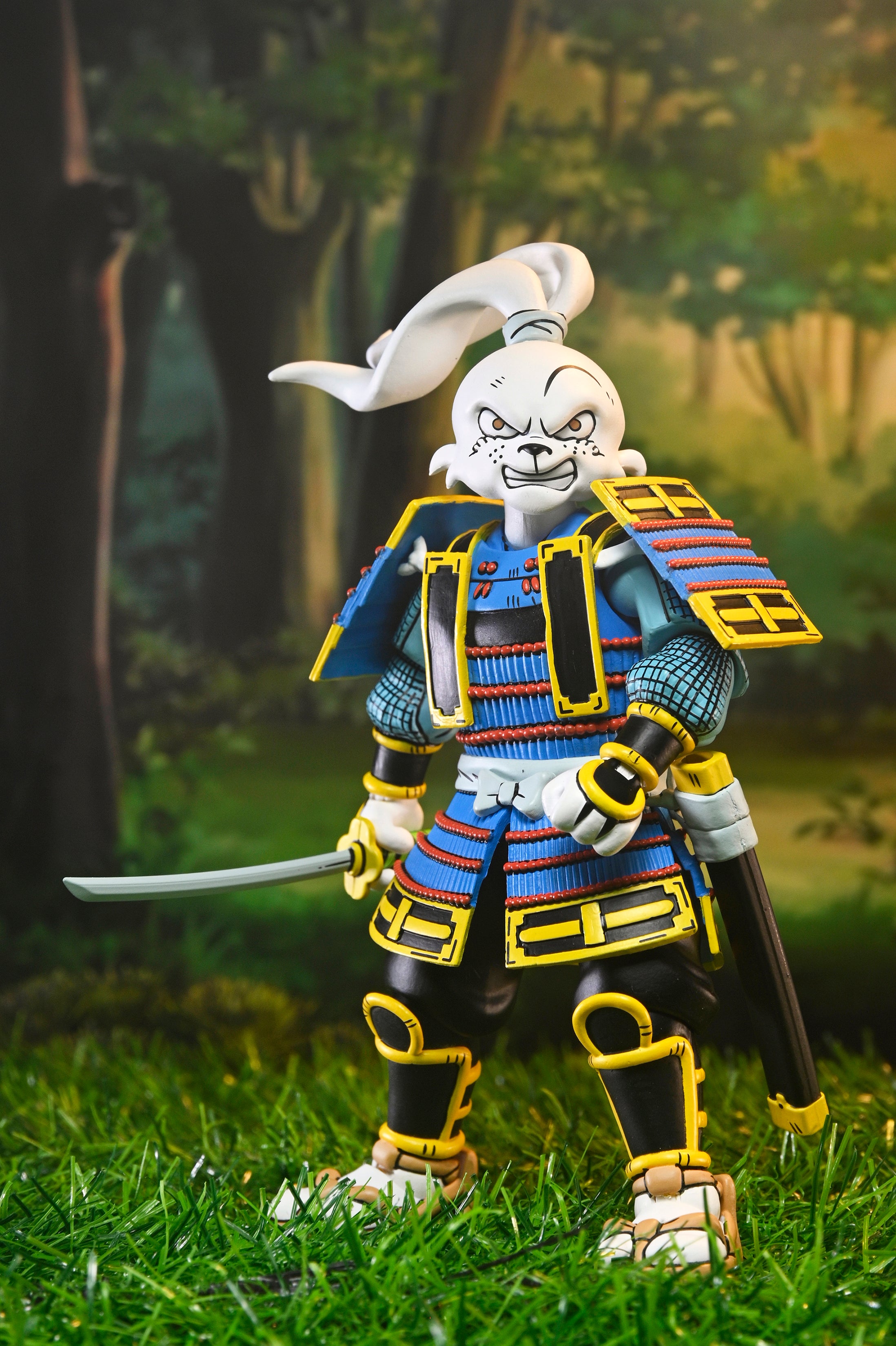 Teenage Mutant Ninja Turtles x Usagi Yojimbo - Ultimate 7” Scale Action Figure Bundle (Usagi, Leonardo, Donatello, Raphael &amp; Michelangelo)