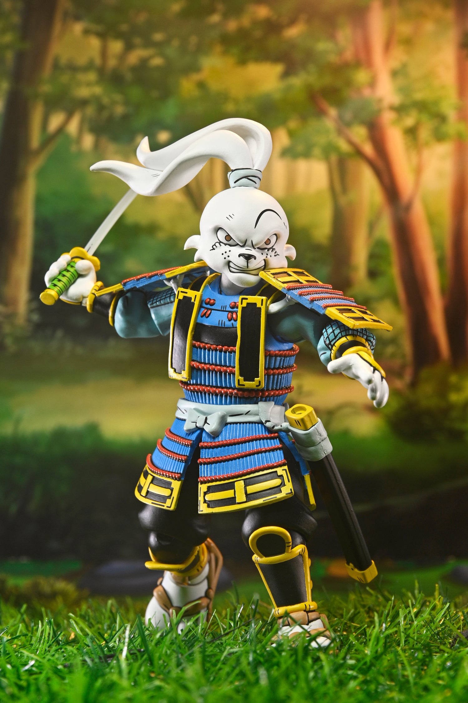 Teenage Mutant Ninja Turtles x Usagi Yojimbo - Ultimate 7” Scale Action Figure Bundle (Usagi, Leonardo, Donatello, Raphael &amp; Michelangelo)