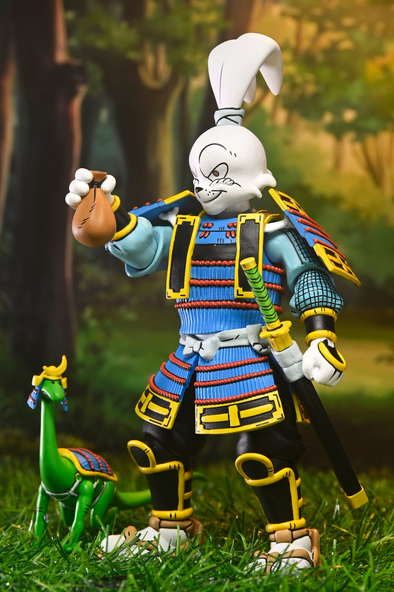 Teenage Mutant Ninja Turtles x Usagi Yojimbo - Ultimate 7” Scale Action Figure Bundle (Usagi, Leonardo, Donatello, Raphael &amp; Michelangelo)