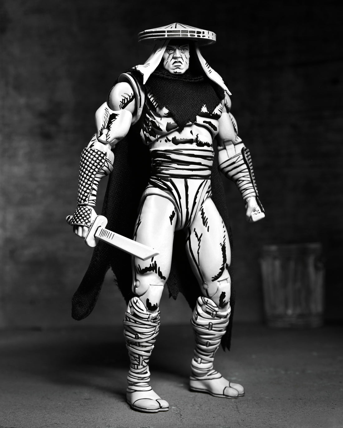 Teenage Mutant Ninja Turtles (Mirage Comics) - Black &amp; White Foot Assassin 7&quot; Scale Action Figure - NECA on Haulathon.com
