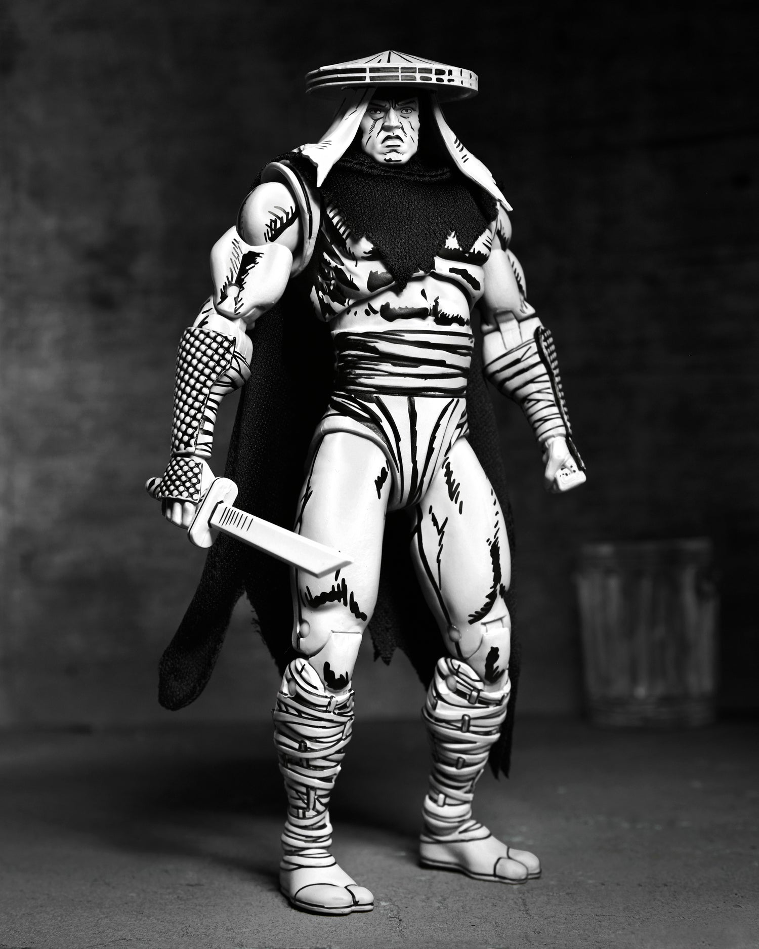 Teenage Mutant Ninja Turtles (Mirage Comics) - Black &amp; White Foot Assassin 7&quot; Scale Action Figure - NECA on Haulathon.com