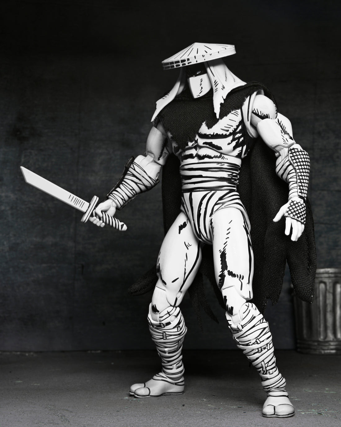 Teenage Mutant Ninja Turtles (Mirage Comics) - Black &amp; White Foot Assassin 7&quot; Scale Action Figure - NECA on Haulathon.com
