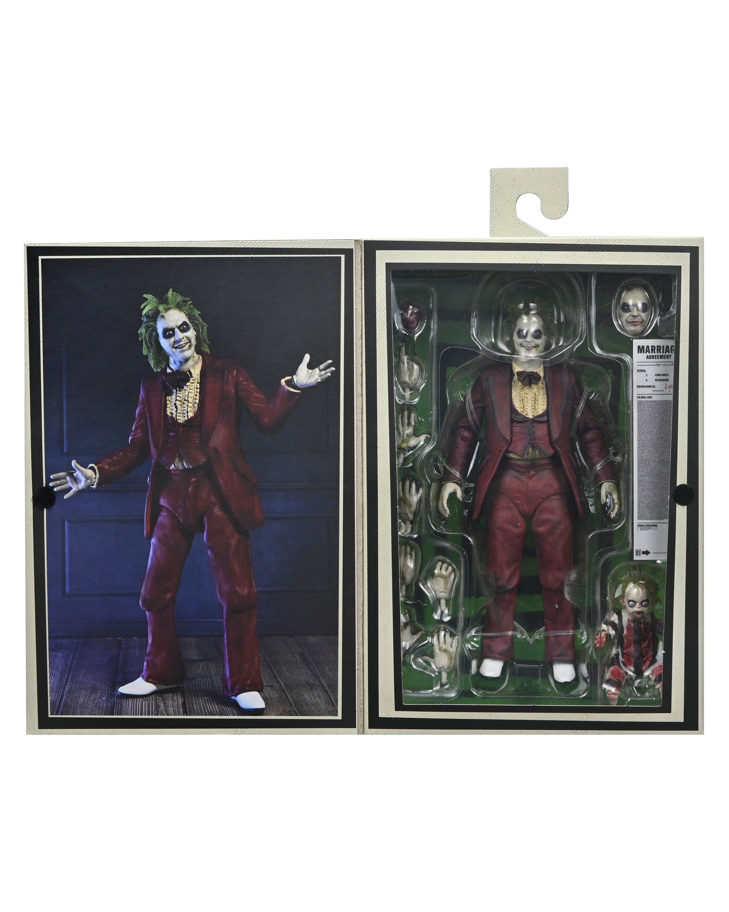 Beetlejuice Beetlejuice - Ultimate Wedding Tuxedo Beetlejuice 7&quot; Scale Action Figure - NECA on Haulathon.com