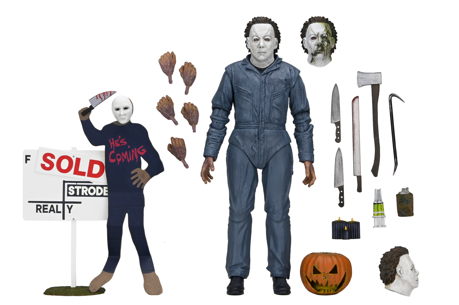 Halloween: The Curse of Michael Myers - Ultimate Michael Myers 7&quot; Scale Action Figure - NECA on Haulathon.com