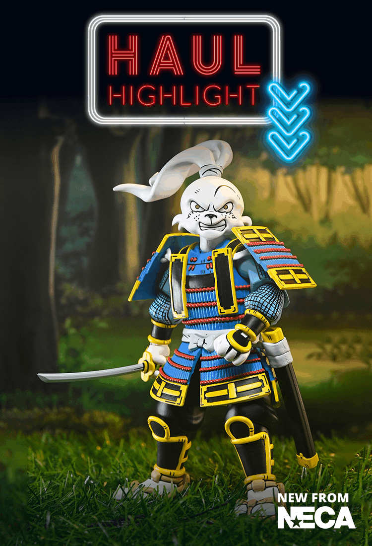 Teenage Mutant Ninja Turtles x Usagi Yojimbo - Ultimate 7” Scale Action Figure Bundle (Usagi, Leonardo, Donatello, Raphael &amp; Michelangelo) - NECA on Haulathon.com