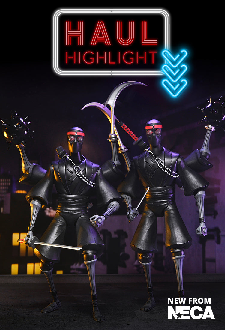 Teenage Mutant Ninja Turtles (2012 Cartoon) - Footbots 7" Scale Action Figure 2-Pack - NECA on Haulathon.com