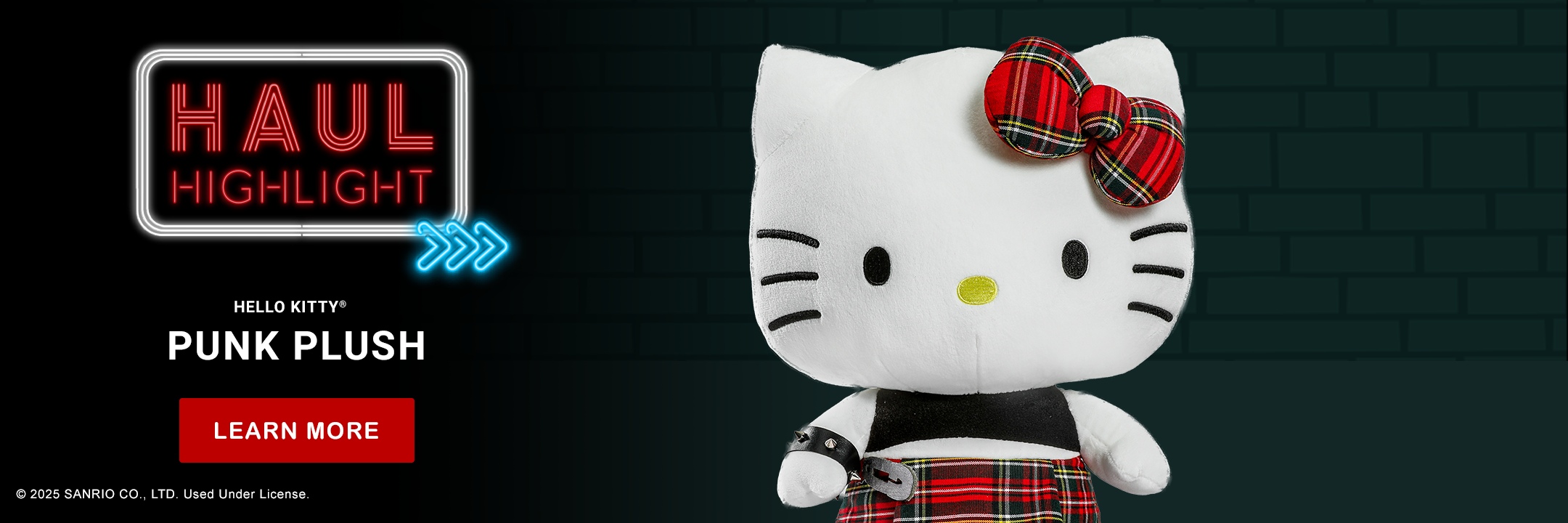 Haulathon Week 5 Drop - Hello Kitty® Punk Plush - Kidrobot on Haulathon.com