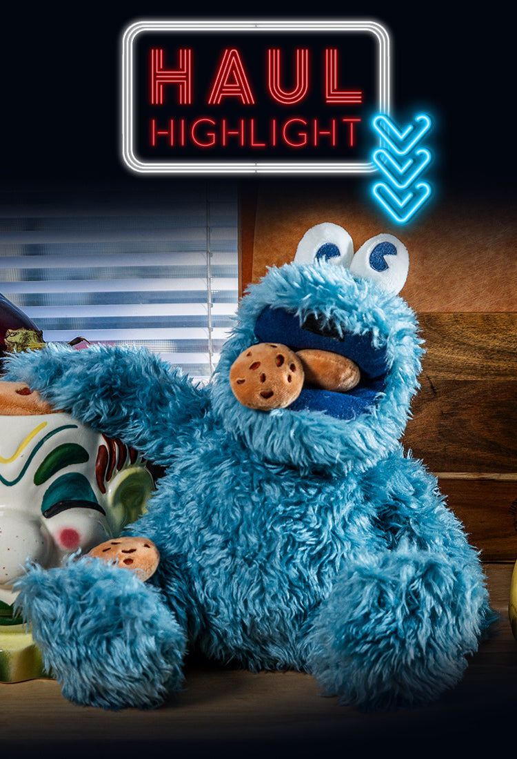 Haulathon 2024 Week 5 Drop - Sesame Street  - Cookie Monster 13" Interactive Plush from Kidrobot