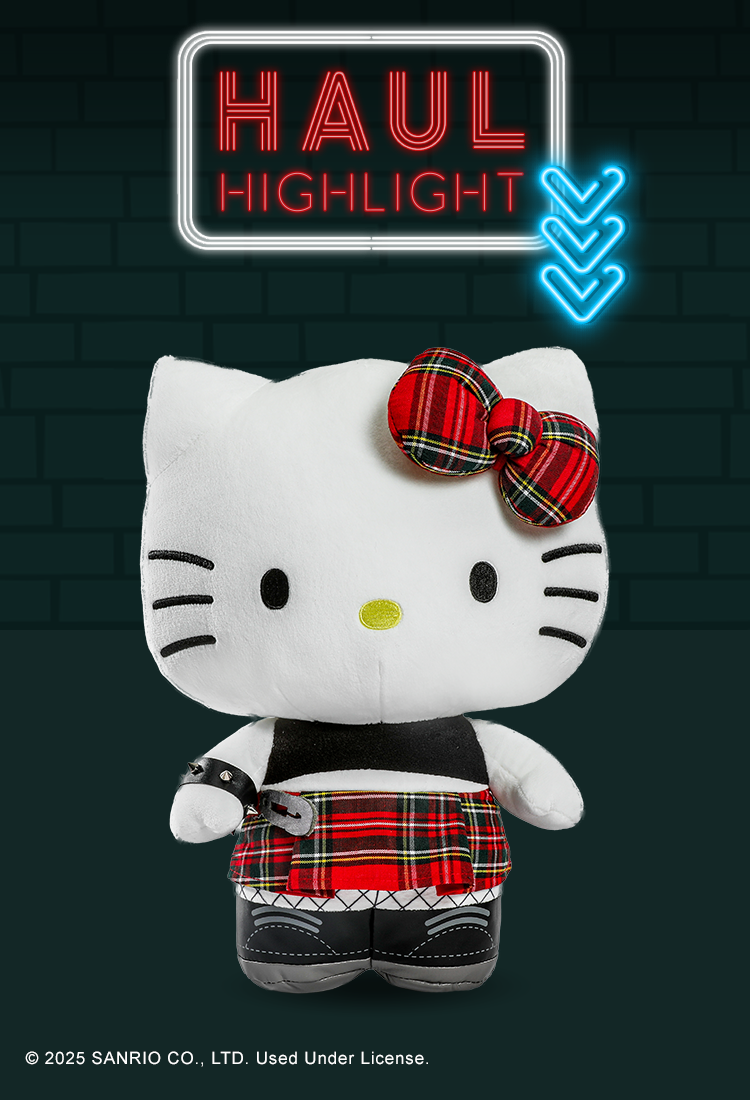 Haulathon Week 5 Drop - Hello Kitty® Punk Plush - Kidrobot on Haulathon.com