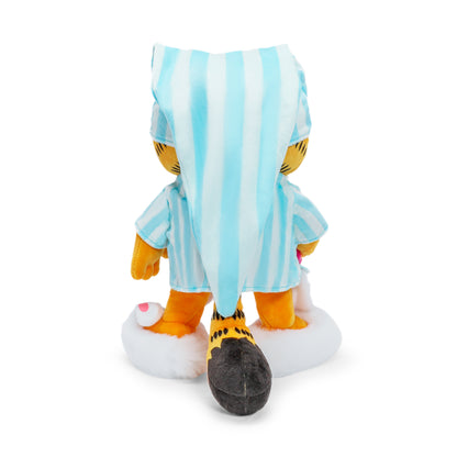 Grouchy Garfield in Pajamas and Slippers 13&quot; Plush - Kidrobot