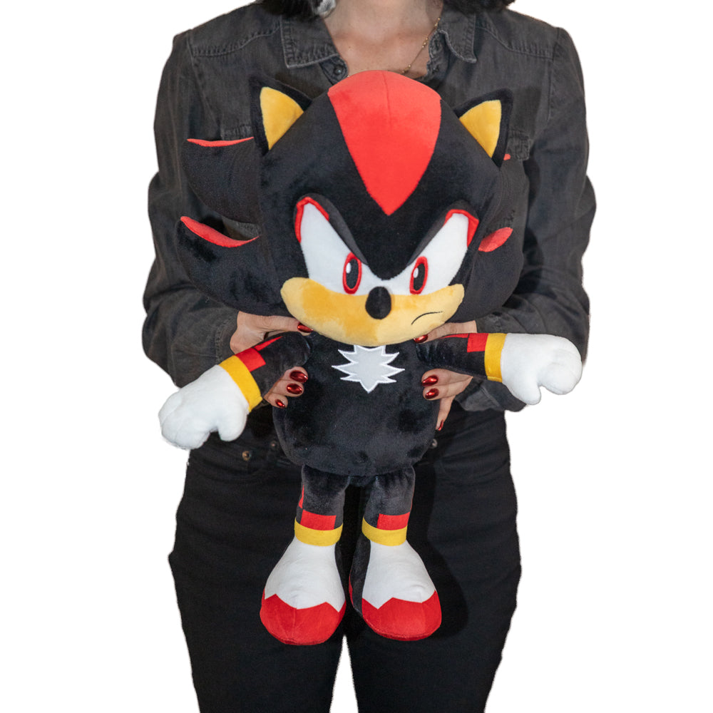 Sonic the Hedgehog - Shadow HugMe Plush with Shake Action - Kidrobot on Haulathon.com