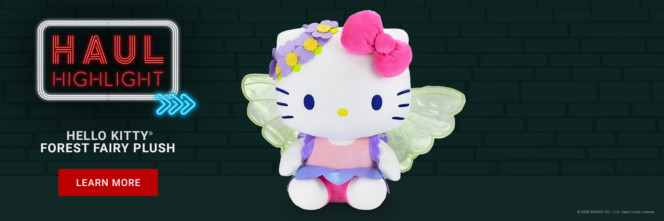Hello Kitty® Forest Fairy Plush - Kidrobot on Haulathon.com