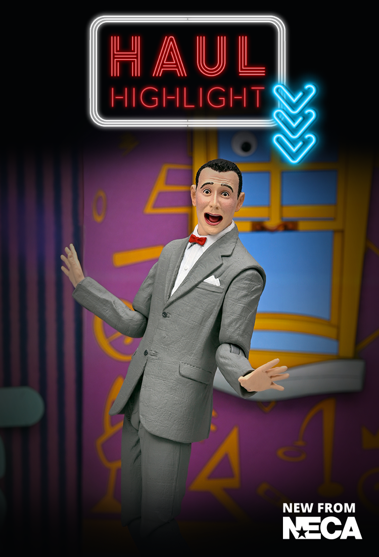 Haulathon Week 4 Drop - Pee-wee Herman - Ultimate Pee-wee Herman 7” Scale Action Figure - NECA on Haulathon.com
